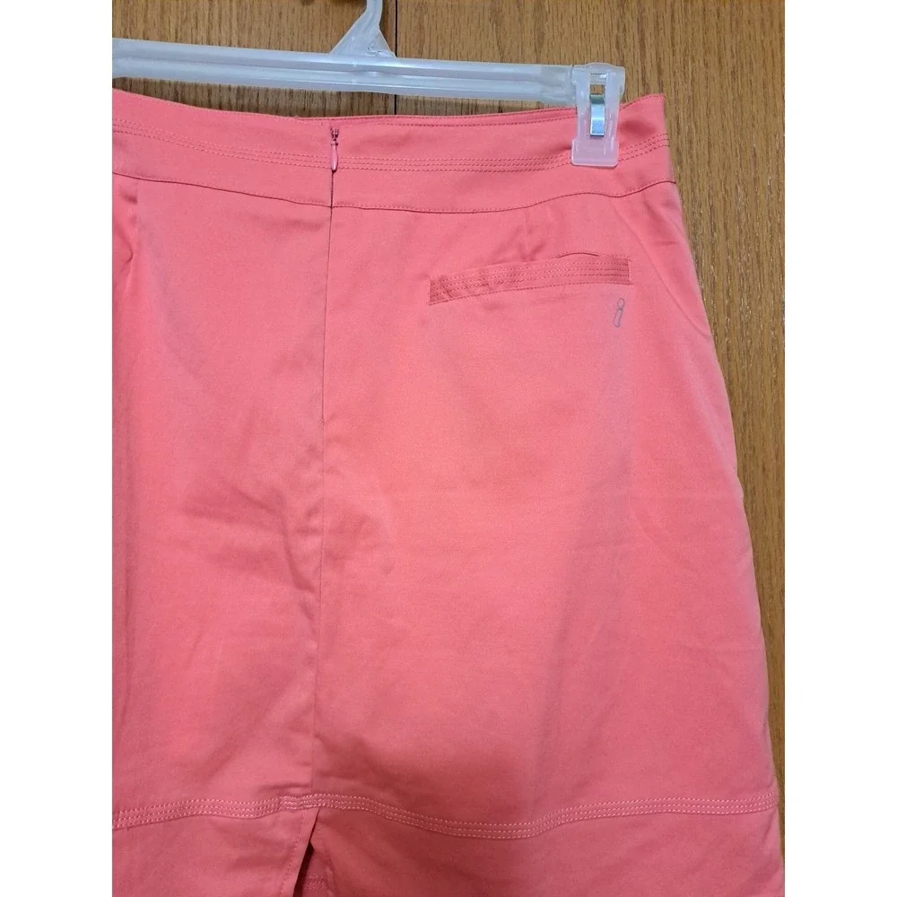 Tail Women's Pink Golf‎ Skort Back And Packers With Zipper Size 10
